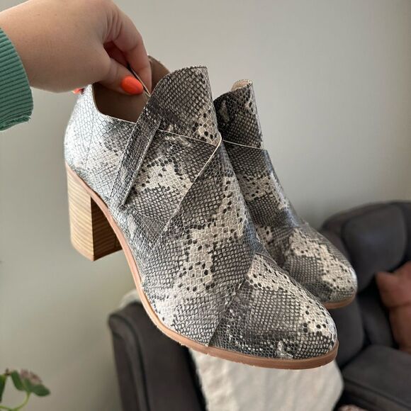 BC Footwear Born in California Snake Print Anole Boot NWOB - Picture 3 of 8